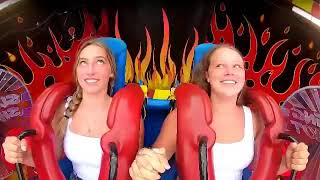 People Passing Out Funny Slingshot Ride Compilation