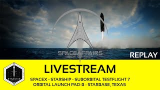 Booster Catched - Starship Loss - SpaceX - Test Flight 7 - OLP-A - Starbase Texas - January 16, 2025