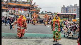 110年 桃園玄壇天官武財神至南崁五福宮謁祖三載圓香回駕遶境