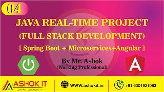 Java Real-Time Project (Fullstack Development ) | Session - 04 | Ashok IT