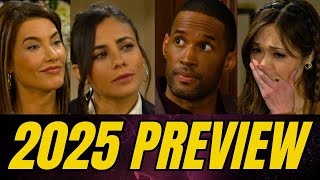 2025 Preview! Luna's Father Revealed! New Stories for Liam and Sheila! The Bold and the Beautiful