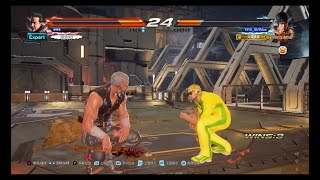 鐵拳戰記 Tekken 7 Law 洛 VS Negan Smith 尼根