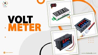 Different types of Digital Voltmeter and it wiring