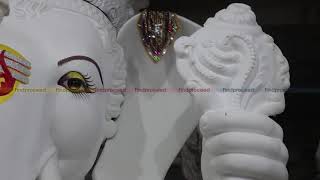 Making Of Balapur Ganesh 2019 IDOL in Dhoolpet by Laxmi Narayan Singh Murti Kalakaar workshop