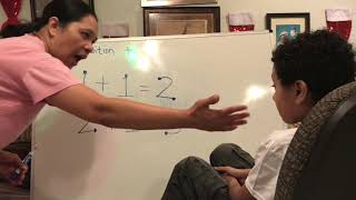 Start Basic Addition by using touch math strategy.