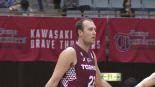 川崎ブレイブサンダースvs京都ハンナリーズ｜B.LEAGUE第23節GAME2Highlights｜03.11.2017 プロバスケ (Bリーグ)