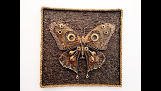 DIY/Steampunk Butterfly/Бабочка в стиле стимпанк