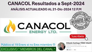 Video 21 Diciembre 🛢️🛢️ CANACOL 🛢️🛢️ ** ACTUALIZADO ** EXCLUSIVO** MIEMBROS DEL CANAL **