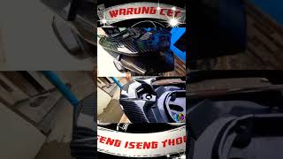 Carbon Celup Behel Honda Vario 150 led | @ToNnyPlayerPaint | #carbon #painting #shorts #youtube