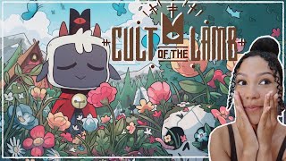 Cult of the Lamb - farming, cuteness, and cults! // Cozy Demos Ep. 23