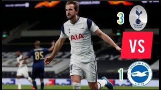 Tottenham vs Brighton || 3 - 1 highlight gol-gol terbaik || Hery Kane