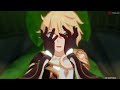 lumine turned into aether cutscene jp dub