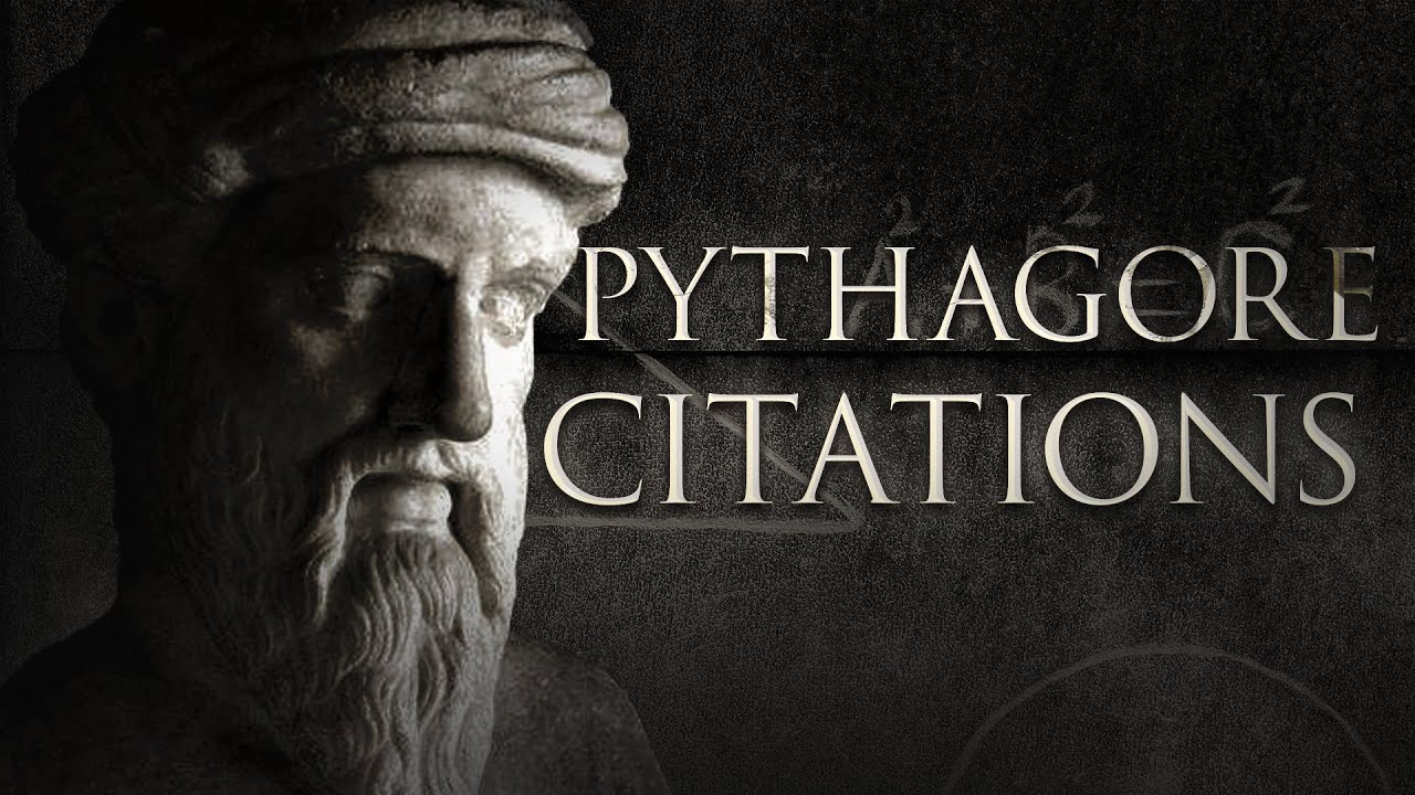 Pythagore : Le Théorème D'une Vie Simple | Citations - YouTube