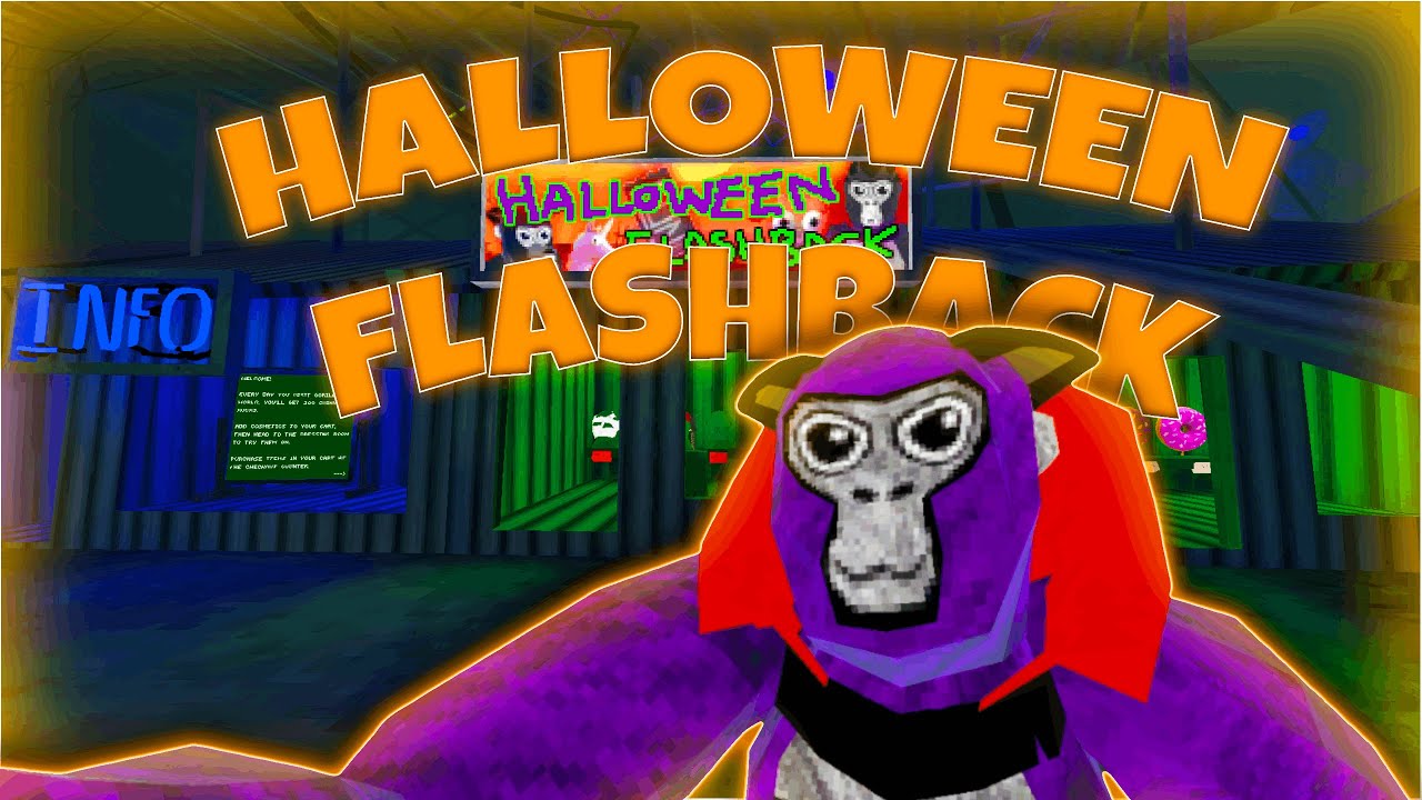 Gorilla Tag Halloween Flashback Update Youtube
