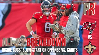 BUCS ALL-22 BREAKDOWN: Inside Bucs' Slow Start On Offense vs. Saints