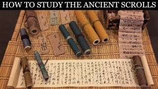 How To Study From The Ancient Scrolls | Ninjutsu Training: Bansenshukai, Ninpiden, Shoninki, Densho