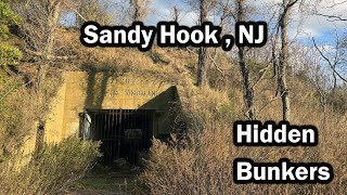 Exploring Abandoned Bunkers on the Beach - Sandy Hook, New Jersey