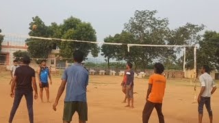 youtuber kamal team Vs Chejarla Chandu team #kamalvideos #volleyball matches #nakarikallu matches