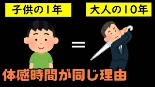 なぜ大人になると1年が短く感じるのか