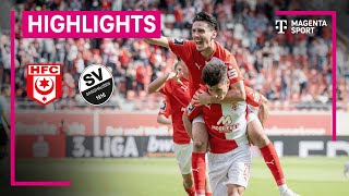 Hallescher FC - SV Sandhausen | Highlights 3. Liga | MAGENTA SPORT