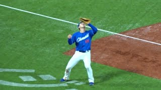 2024プロ野球 福谷 松本・岩田を連続で内野フライに打ち取る