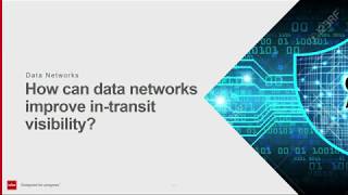 How Can Data Networks Improve In-Transit Visibility?
