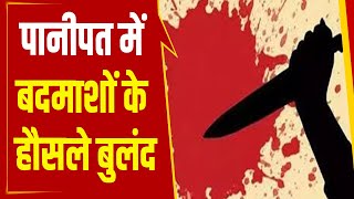 पानीपत: 5 बदमाशों ने युवक पर किया चाकू से हमला, घायल युवक अस्पताल में भर्ती || STV Haryana News