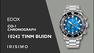 EDOX CO 1 CHRONOGRAPH 10242 TINM BUIDN | IRISIMO