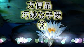 法華経大講話3 第二章方便品！堕落した３次元世界に如来は生まれ教えを説く！