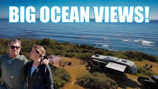 🚐 STUNNING Oceanfront RV Camping at Kirk Creek Campground! (Big Rig Friendly?) 🌊🏕️