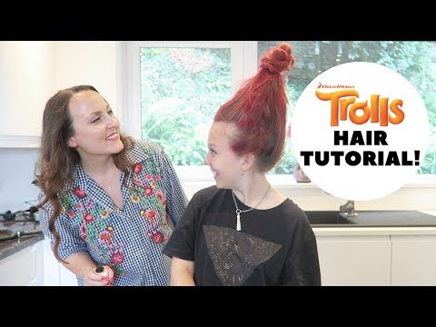 How to create Poppy Trolls Hairstyle! How to create Poppy Trolls Hairstyle!