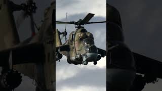 Mi-24 - pierwszy sowiecki śmigłowiec szturmowy! #shorts