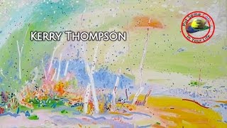 Fine art tips with a Free Whimsical Acrylic Art Lessons with Kerry Thompson on Colour In Your Life