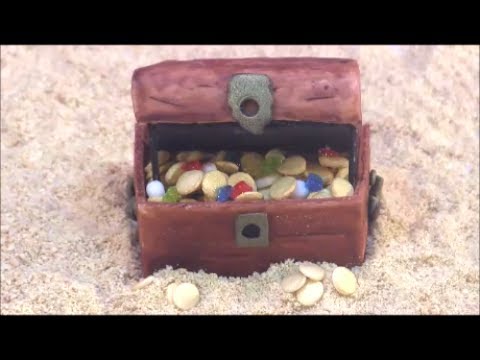 DIY Fondant Pirate Treasure Chest DIY Fondant Pirate Treasure Chest