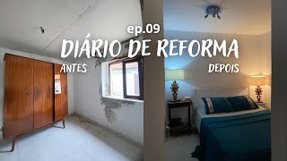 DIÁRIO DE REFORMA- Terminamos o quarto dos nossos pais, episódio 09