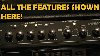 LINE 6 SPIDER IV 15 WATT AMP FEATURES DEMO