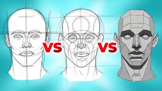 LOOMIS vs REILLY vs ASARO: The Best Head Drawing Method