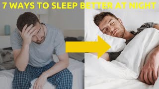 7 Tips For Improve Your Sleep Quality | Sleeping Ideas