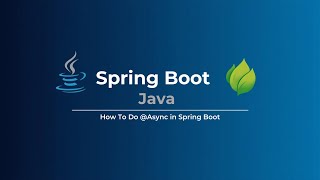 Spring Boot | How To Do @Async in Spring