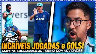 🚨 VEJA A GRANDE EVOLUÇÃO no TREINO DO GRÊMIO! GOLAÇOS e GRANDES JOGADAS do TIME DE QUINTEROS!