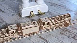 Locomotive 460 Ugears 3D puzzle Mechanical Wooden Model KIT