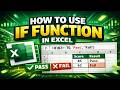 How to use the IF function in Excel