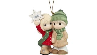 Precious Moments Couple's First Christmas 2018 Ornament