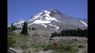 Mount Hood Volcano, Oregon, USA