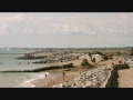 rock groyne coastal defences at bunn leisure selsey west sussex uk