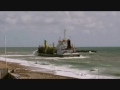 rock groyne coastal defences at bunn leisure selsey west sussex uk