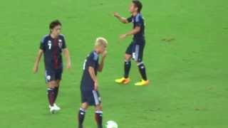 20130906 キリンチャレンジカップ日本vsグアテマラin長居スタジアム遠藤フリーキック