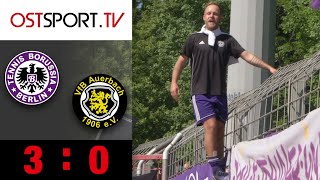 TeBe-Party bei Zschiesche-Abschied! : Tennis Borussia - Auerbach 3:0 | Regionalliga Nordost