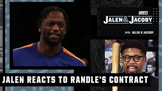 Julius Randle's $117M extension is a 'boss move' - Jalen Rose | Jalen and Jacoby