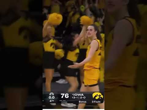 Caitlin Clark CALLS GAME🚨 ️ BUZZER BEATER - YouTube